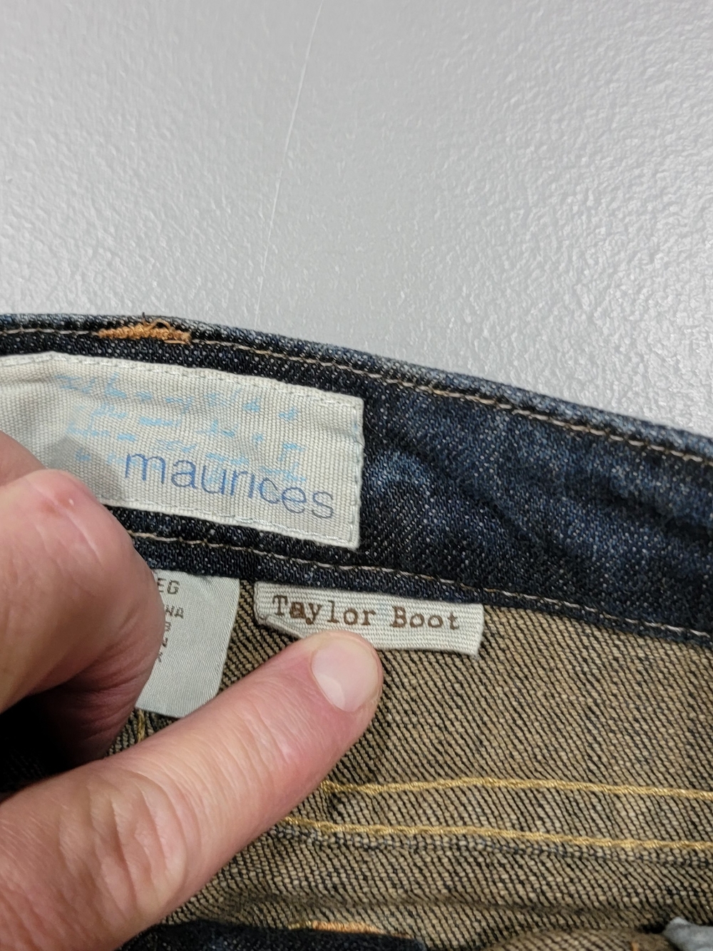Maurices Taylor Boot Women's Dark Blue Jeans
